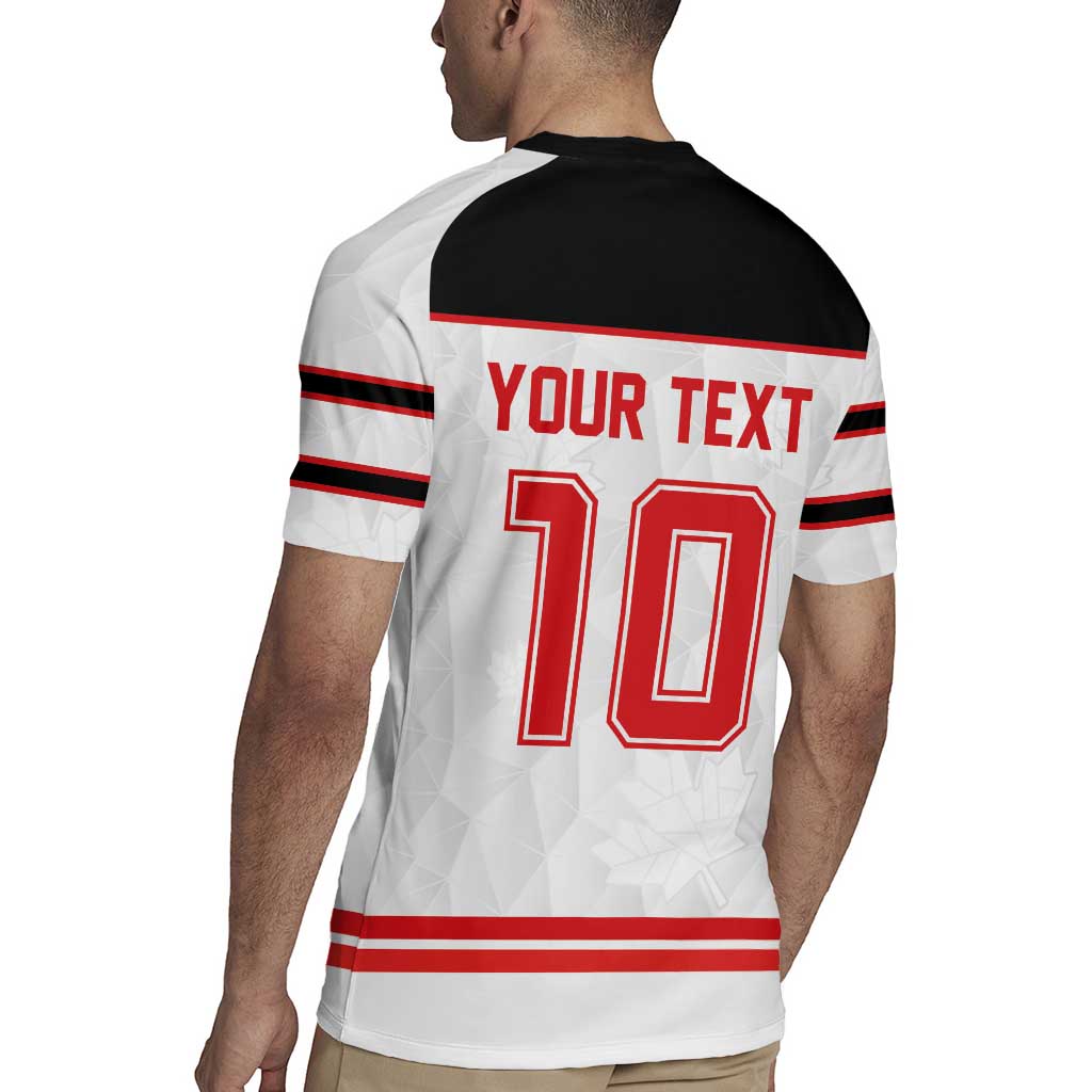 Canada Ice Hockey Custom Rugby Jersey Maple Leaves Sport