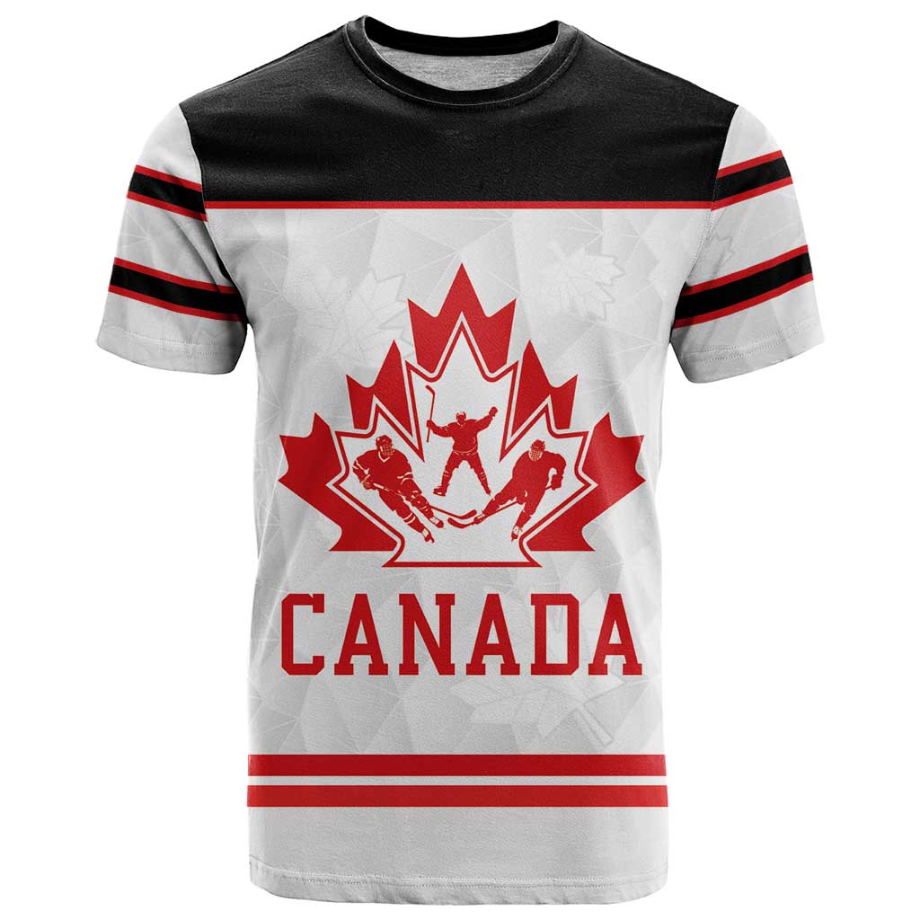 Canada Ice Hockey Custom T Shirt Maple Leaves Sport