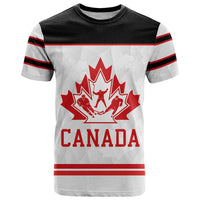 Canada Ice Hockey Custom T Shirt Maple Leaves Sport