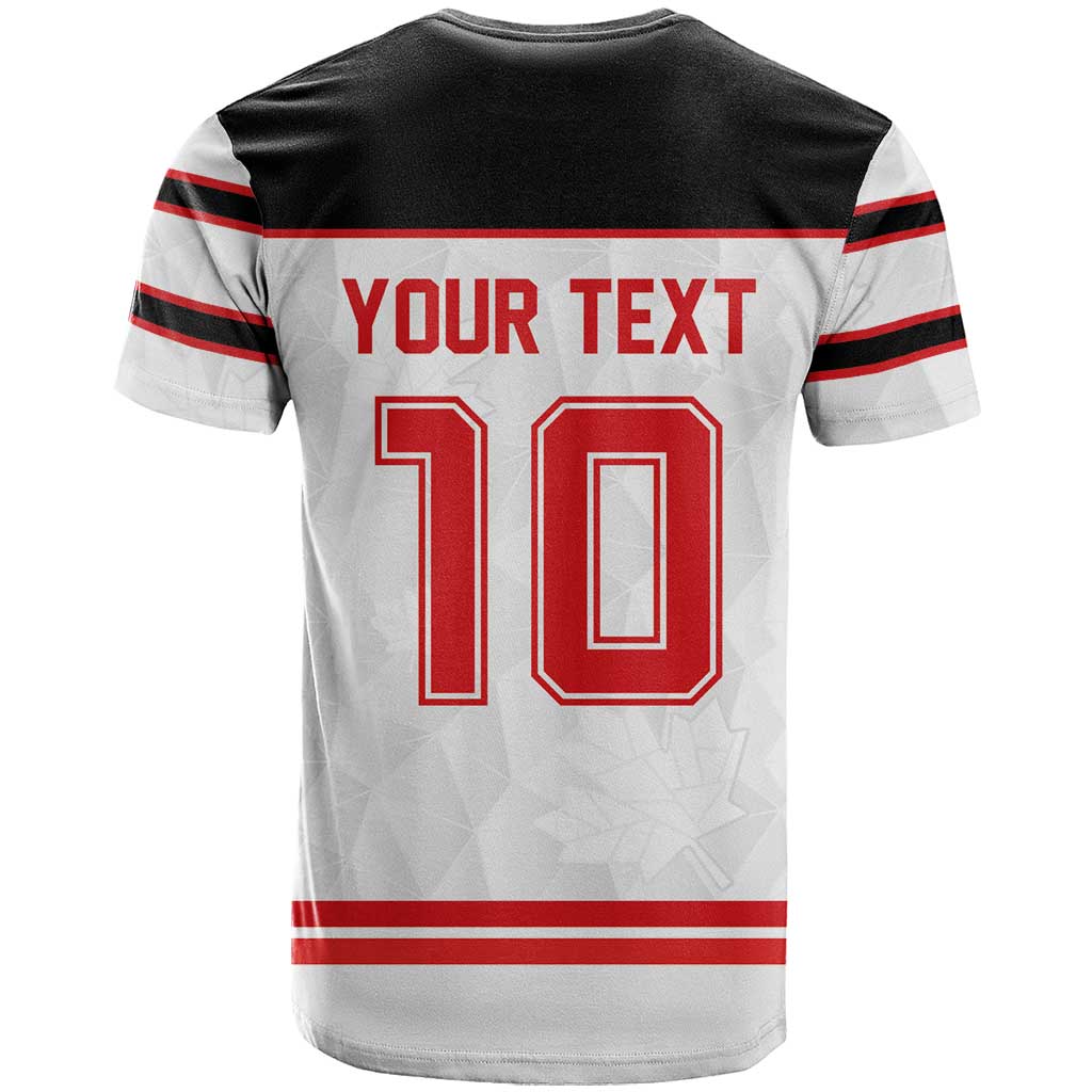 Canada Ice Hockey Custom T Shirt Maple Leaves Sport
