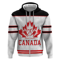Canada Ice Hockey Custom Zip Hoodie Maple Leaves Sport