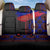 Haiti Flag Day African Seamless Pattern Back Car Seat Cover