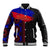 Haiti Flag Day African Seamless Pattern Baseball Jacket