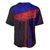 Haiti Flag Day African Seamless Pattern Baseball Jersey