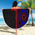 Haiti Flag Day African Seamless Pattern Beach Blanket