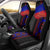 Haiti Flag Day African Seamless Pattern Car Seat Cover