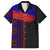 Haiti Flag Day African Seamless Pattern Family Matching Long Sleeve Bodycon Dress and Hawaiian Shirt