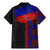 Haiti Flag Day African Seamless Pattern Family Matching Mermaid Dress and Hawaiian Shirt - Wonder Print Shop