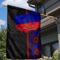 Haiti Flag Day African Seamless Pattern Garden Flag - Wonder Print Shop