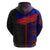 Haiti Flag Day African Seamless Pattern Hoodie