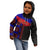 Haiti Flag Day African Seamless Pattern Kid Hoodie