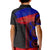 Haiti Flag Day African Seamless Pattern Kid Polo Shirt