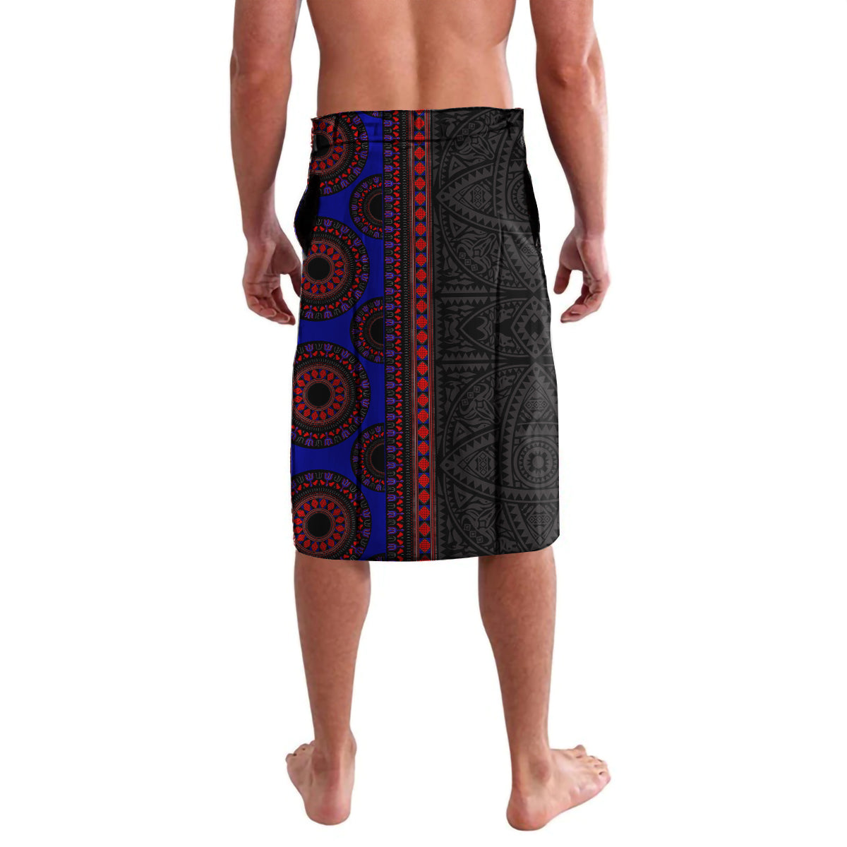 Haiti Flag Day African Seamless Pattern Lavalava - Wonder Print Shop