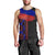 Haiti Flag Day African Seamless Pattern Men Tank Top