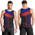 Haiti Flag Day African Seamless Pattern Men Tank Top