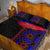 Haiti Flag Day African Seamless Pattern Quilt Bed Set