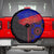 Haiti Flag Day African Seamless Pattern Spare Tire Cover - Wonder Print Shop