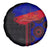 Haiti Flag Day African Seamless Pattern Spare Tire Cover - Wonder Print Shop