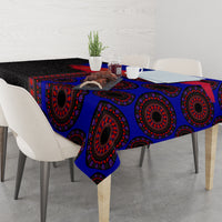 Haiti Flag Day African Seamless Pattern Tablecloth - Wonder Print Shop