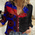 Haiti Flag Day African Seamless Pattern Women Casual Shirt - Wonder Print Shop