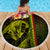 Hawaiian Reggae Music Beach Blanket Jamaica Singer Tribal Polynesian and Hibiscus - Wonder Print Shop