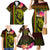 Hawaiian Reggae Music Family Matching Mermaid Dress and Hawaiian Shirt Jamaica Singer Tribal Polynesian and Hibiscus - Wonder Print Shop