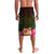 Hawaiian Reggae Music Lavalava Jamaica Singer Tribal Polynesian and Hibiscus - Wonder Print Shop