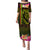 Hawaiian Reggae Music Puletasi Jamaica Singer Tribal Polynesian and Hibiscus - Wonder Print Shop