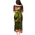 Hawaiian Reggae Music Puletasi Jamaica Singer Tribal Polynesian and Hibiscus - Wonder Print Shop
