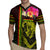 Hawaiian Reggae Music Rugby Jersey Jamaica Singer Tribal Polynesian and Hibiscus - Wonder Print Shop