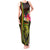 Hawaiian Reggae Music Tank Maxi Dress Jamaica Singer Tribal Polynesian and Hibiscus - Wonder Print Shop