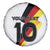 Custom Germany Football Road to the 4th European Championship Spare Tire Cover White Color - Wonder Print Shop