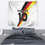 Custom Germany Football Road to the 4th European Championship Tapestry White Color - Wonder Print Shop