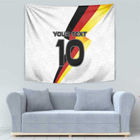 Custom Germany Football Road to the 4th European Championship Tapestry White Color - Wonder Print Shop