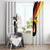 Custom Germany Football Road to the 4th European Championship Window Curtain White Color - Wonder Print Shop