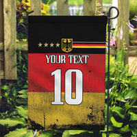 Custom Germany Football Road to the 4th European Championship Garden Flag Black Color - Wonder Print Shop