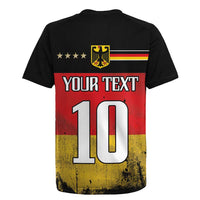 Custom Germany Football Road to the 4th European Championship Rugby Jersey Black Color - Wonder Print Shop
