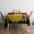 Custom Germany Football Road to the 4th European Championship Tablecloth Black Color - Wonder Print Shop