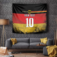Custom Germany Football Road to the 4th European Championship Tapestry Black Color - Wonder Print Shop