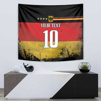 Custom Germany Football Road to the 4th European Championship Tapestry Black Color - Wonder Print Shop
