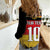 Custom Germany Football Road to the 4th European Championship Women Casual Shirt Black Color - Wonder Print Shop
