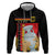Custom Germany Football Road to the 4th European Championship Zip Hoodie Black Color - Wonder Print Shop