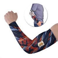 Custom Netherlands Lion Football Arm Sleeves Sporty Style - Wonder Print Shop