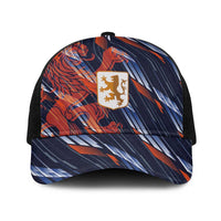 Netherlands Lion Football Baseball Net Cap Sporty Style - Wonder Print Shop