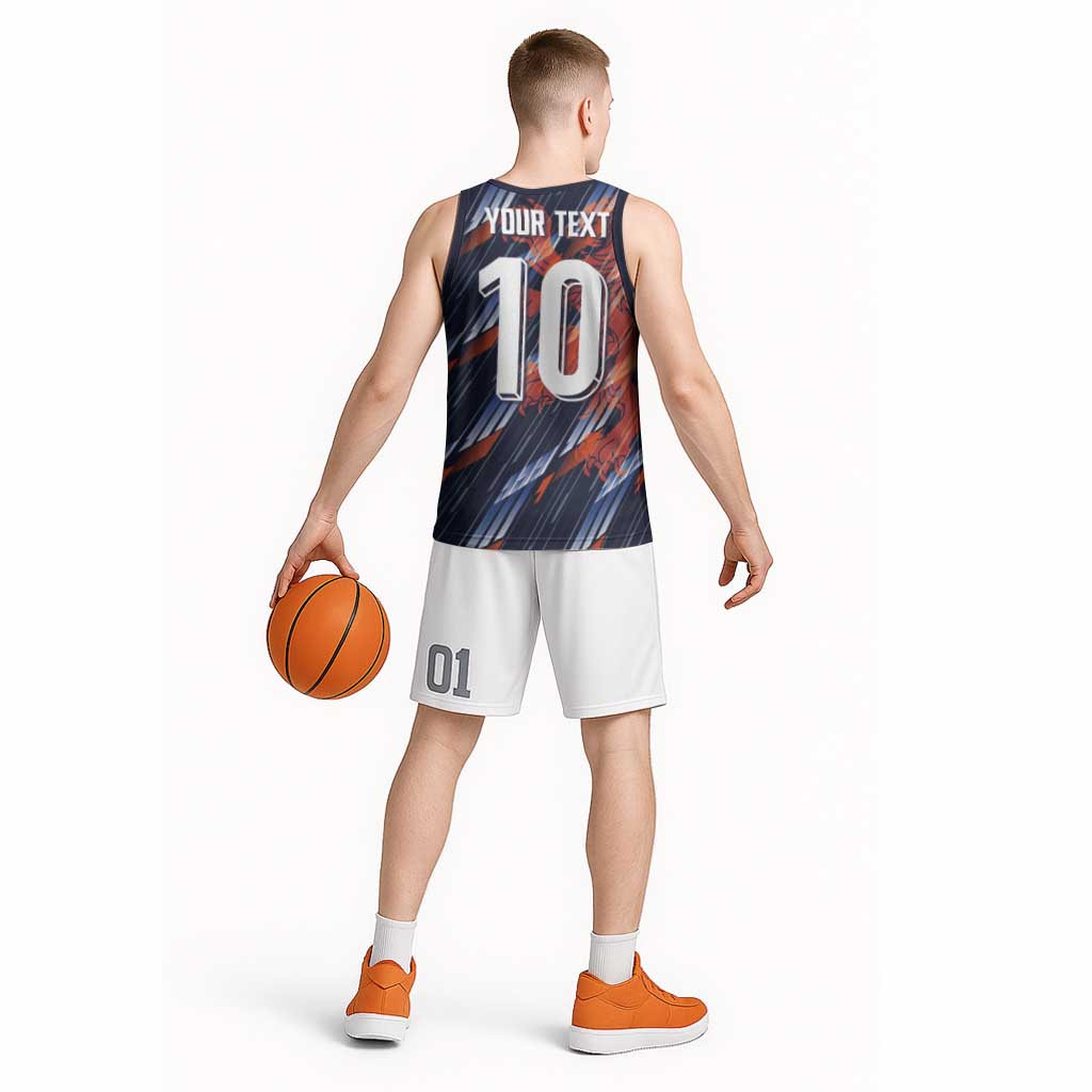 Custom Netherlands Lion Football Basketball Jersey Sporty Style - Wonder Print Shop