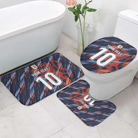 Custom Netherlands Lion Football Bathroom Set Sporty Style - Wonder Print Shop
