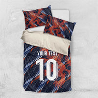 Custom Netherlands Lion Football Bedding Set Sporty Style - Wonder Print Shop
