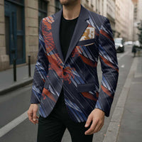 Custom Netherlands Lion Football Blazer Sporty Style - Wonder Print Shop