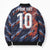 Custom Netherlands Lion Football Bomber Puffer Jacket Sporty Style - Wonder Print Shop