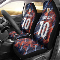 Custom Netherlands Lion Football Car Seat Cover Sporty Style - Wonder Print Shop